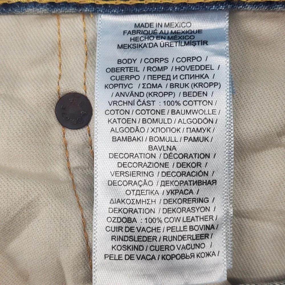 Polo Ralph Lauren Hampton Jeans Mens 44x34 Medium Wash Denim Straight Relaxed